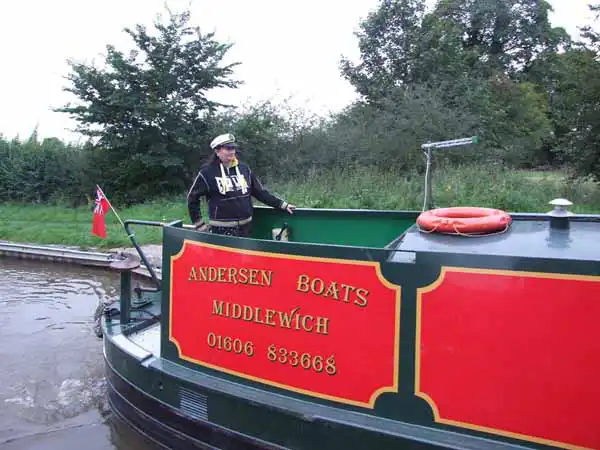 Captain on an Andersen Boats holiday