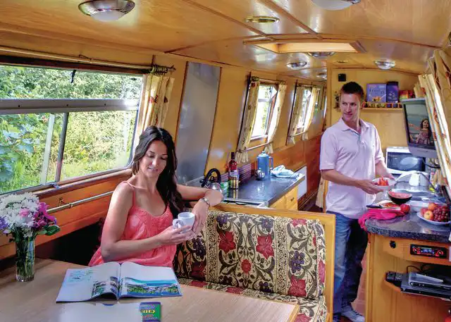 Comfort on an Andersen Boats holiday
