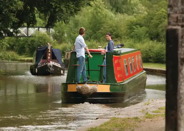 Family fun on the canal
